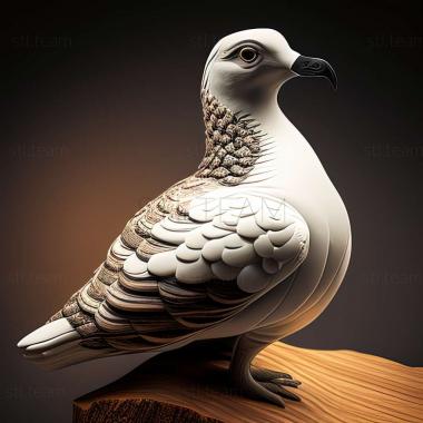 3D model ptarmigan (STL)